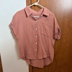 Women's Casual Button-Up Top